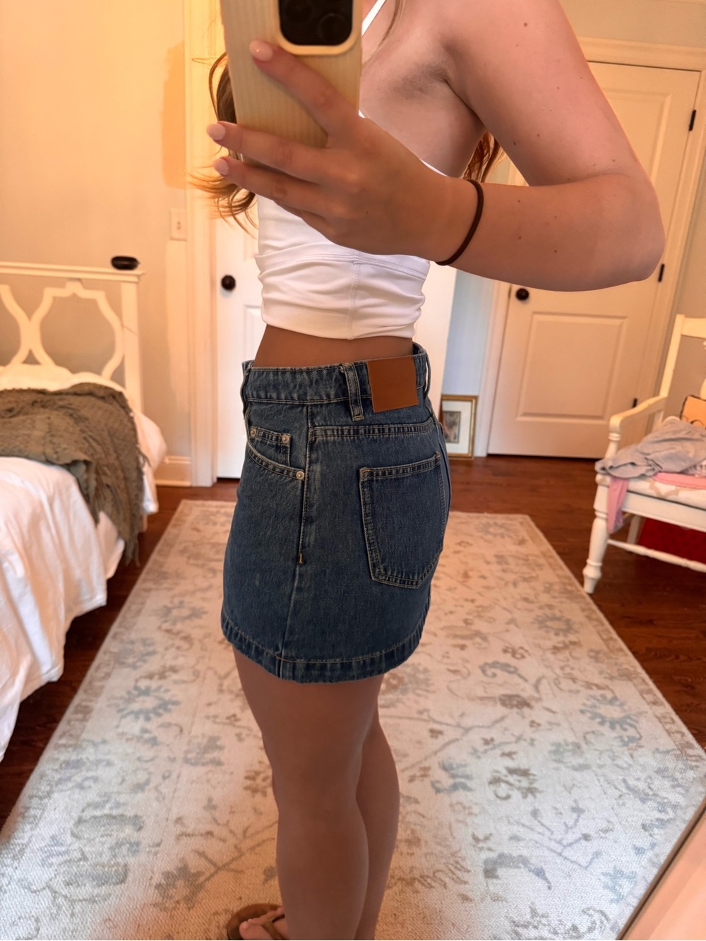 Princess Polly Denim Skirt - Picture 2 of 4